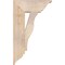Ekena Millwork Funston Traditional Smooth Bracket, Douglas Fir, 5 1/2"W x 18"D x 30"H BKT06X18X30FST01SDF - alternate 2